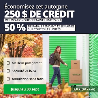 Depotium Mini Entrepôt - Montreal Downtown Promotion