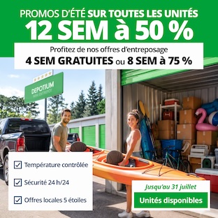 Depotium Mini Entrepôt - Montreal Downtown Promotion