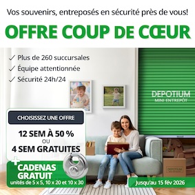 Depotium Mini Entrepôt - Montreal Downtown Promotion